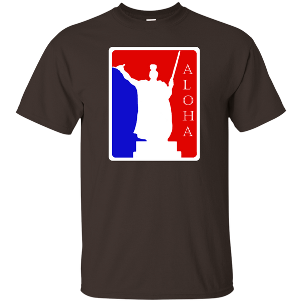 Aloha Spirit King Kamehameha Custom Ultra Cotton T-Shirt - Hawaii Nei All Day