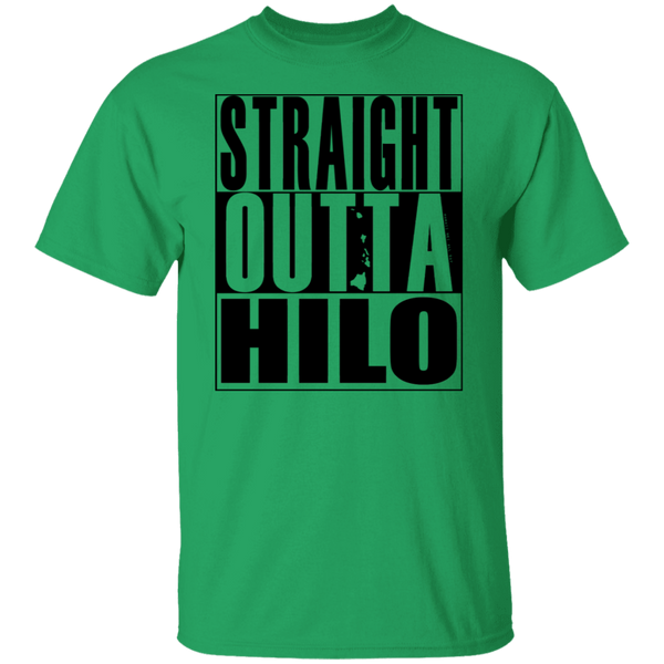 Straight Outta Hilo(black ink) T-Shirt
