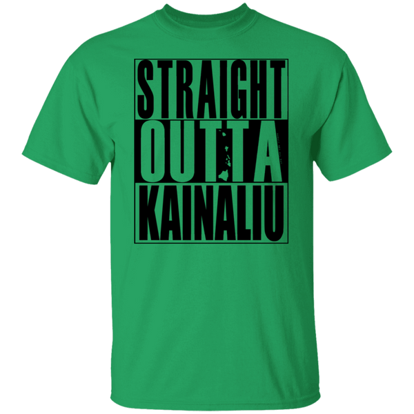 Straight Outta Kainaliu (black ink) T-Shirt