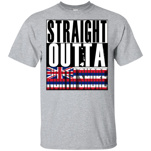 Straight Outta North Shore Ultra Cotton T-Shirt, T-Shirts, Hawaii Nei All Day