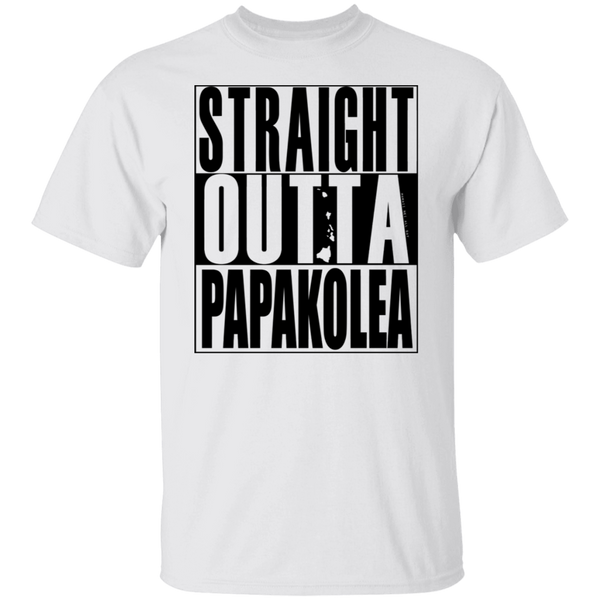 Straight Outta Papakolea (black ink) T-Shirt