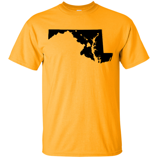 Living in Maryland with Hawaii Roots Ultra Cotton T-Shirt, T-Shirts, Hawaii Nei All Day