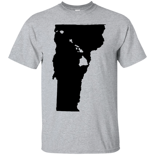 Living in Vermont with Hawaii Roots Ultra Cotton T-Shirt, T-Shirts, Hawaii Nei All Day