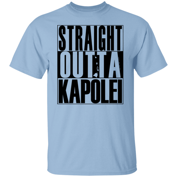 Straight Outta Kapolei (black ink) T-Shirt