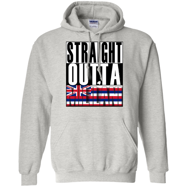 Straight Outta Mililani Hawai'i Pullover Hoodie, Sweatshirts, Hawaii Nei All Day