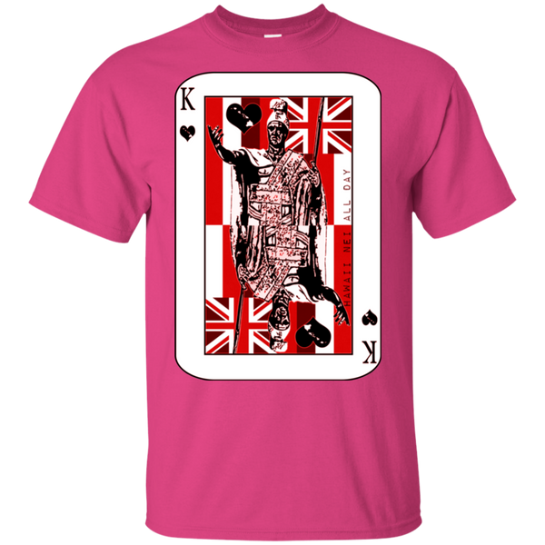 The King of Hawai'i Kamehameha (red ink) Ultra Cotton T-Shirt, T-Shirts, Hawaii Nei All Day