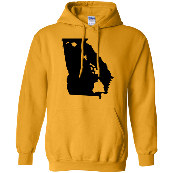 Living in Georgia with Hawaii Roots Pullover Hoodie, Sweatshirts, Hawaii Nei All Day