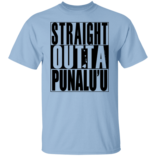 Straight Outta Punalu'u(black ink) T-Shirt