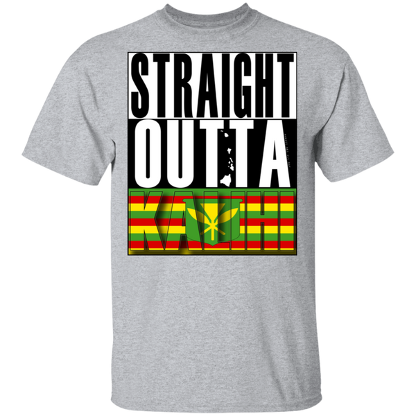 Straight Outta Kalihi (Kanaka Maoli) T-Shirt, T-Shirts, Hawaii Nei All Day