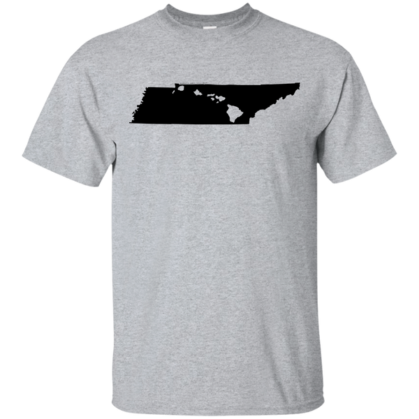 Living in Tennessee with Hawaii Roots Ultra Cotton T-Shirt, T-Shirts, Hawaii Nei All Day