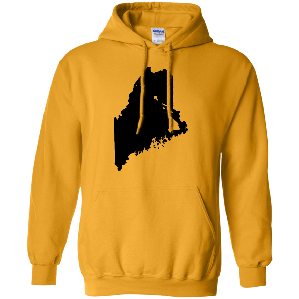Living in Maine with Hawaii Roots Pullover Hoodie 8 oz., Sweatshirts, Hawaii Nei All Day