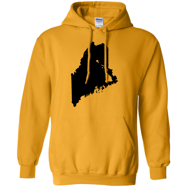 Living in Maine with Hawaii Roots Pullover Hoodie 8 oz., Sweatshirts, Hawaii Nei All Day