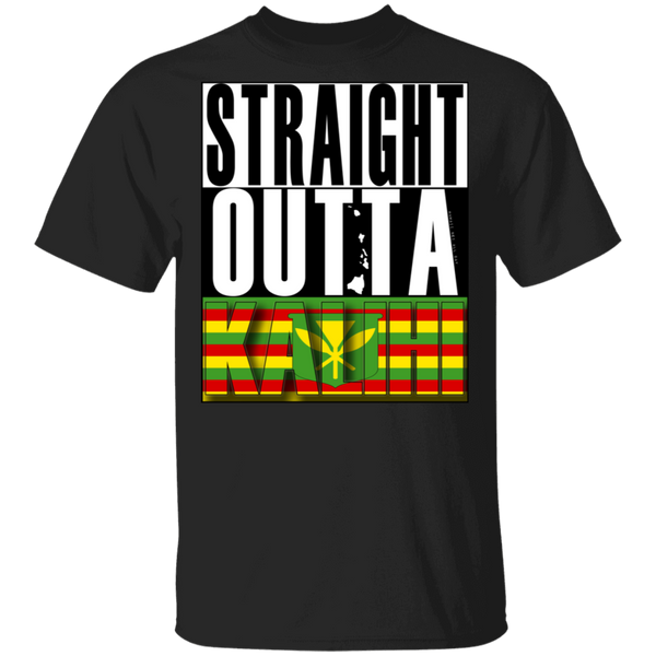 Straight Outta Kalihi (Kanaka Maoli) T-Shirt, T-Shirts, Hawaii Nei All Day