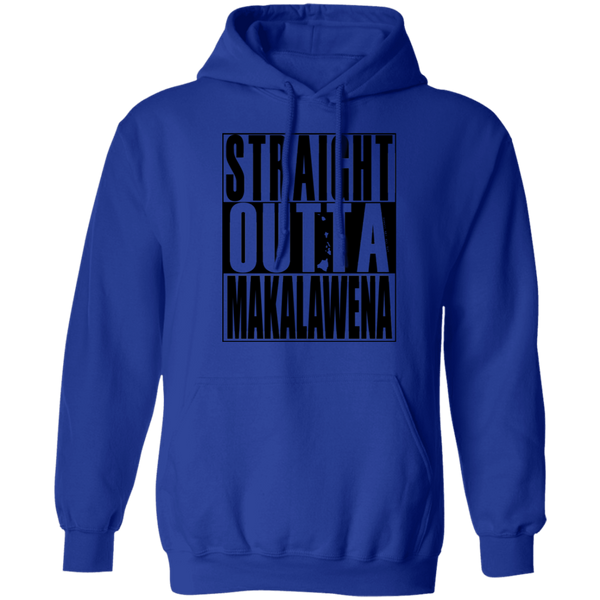 Straight Outta Makalawena(black ink) Pullover Hoodie