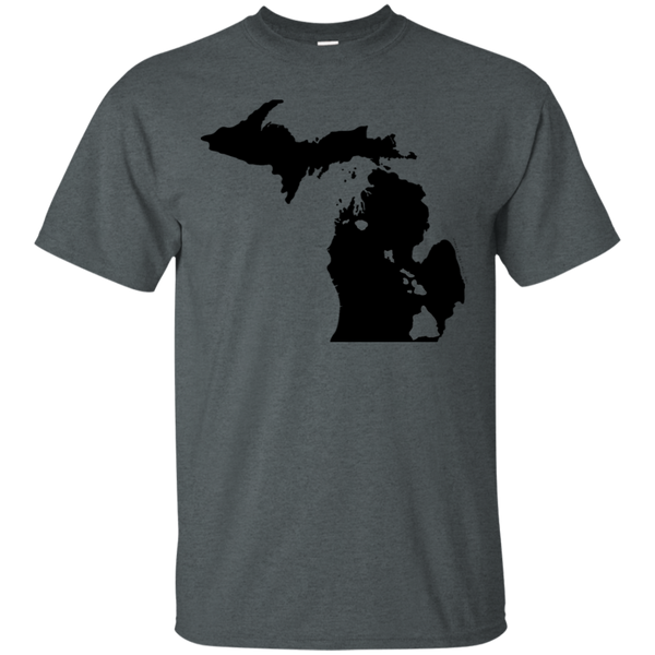 Living in Michigan with Hawaii Roots Ultra Cotton T-Shirt, T-Shirts, Hawaii Nei All Day