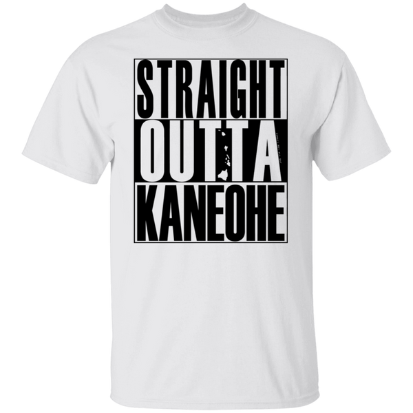 Straight Outta Kaneohe (black ink) T-Shirt