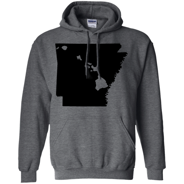 Living in Arkansas with Hawaii Roots Pullover Hoodie, Sweatshirts, Hawaii Nei All Day