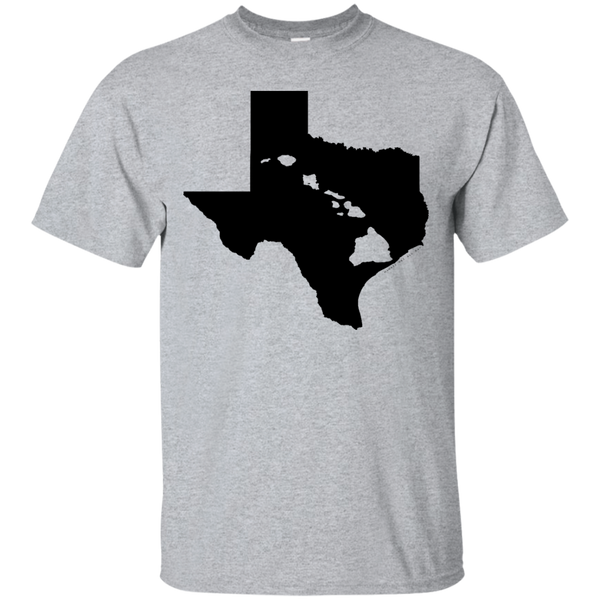 Living in Texas with Hawaii Roots Ultra Cotton T-Shirt - Hawaii Nei All Day