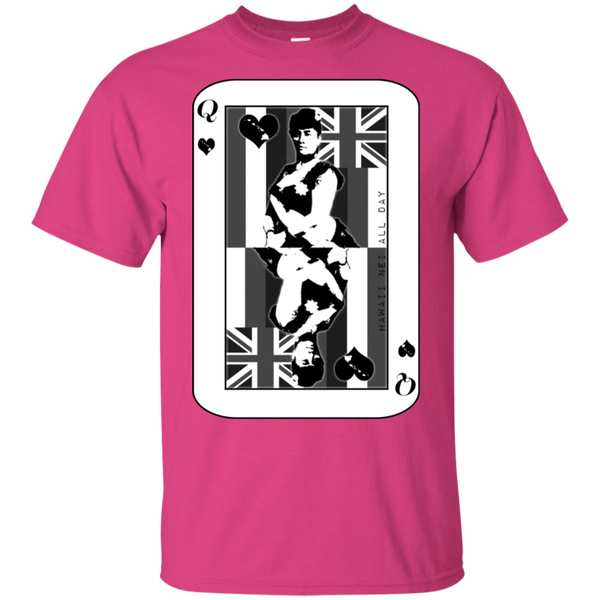 The Queen of Hawai'i Liliuokalani (black ink) Ultra Cotton T-Shirt, T-Shirts, Hawaii Nei All Day