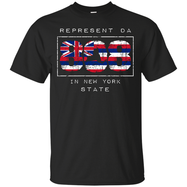 Represent Da 808 In New York State Ultra Cotton T-Shirt, T-Shirts, Hawaii Nei All Day