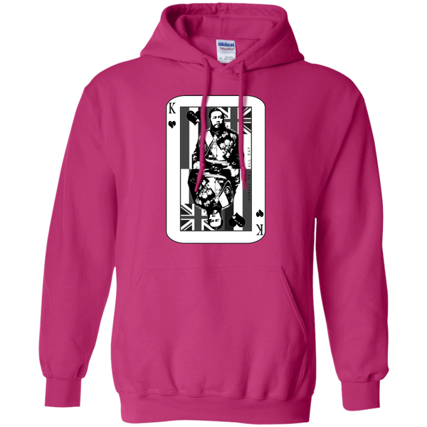 The King of Hawai'i Kalakaua(black ink) Pullover Hoodie, Sweatshirts, Hawaii Nei All Day