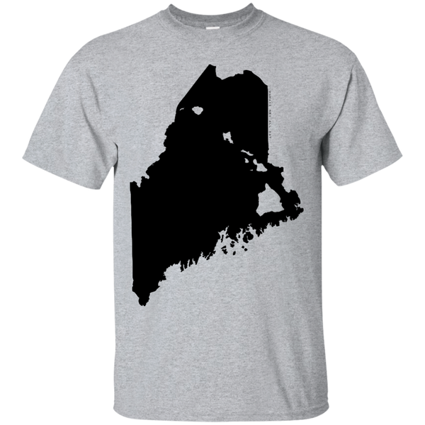Living in Maine with Hawaii Roots Ultra Cotton T-Shirt, T-Shirts, Hawaii Nei All Day