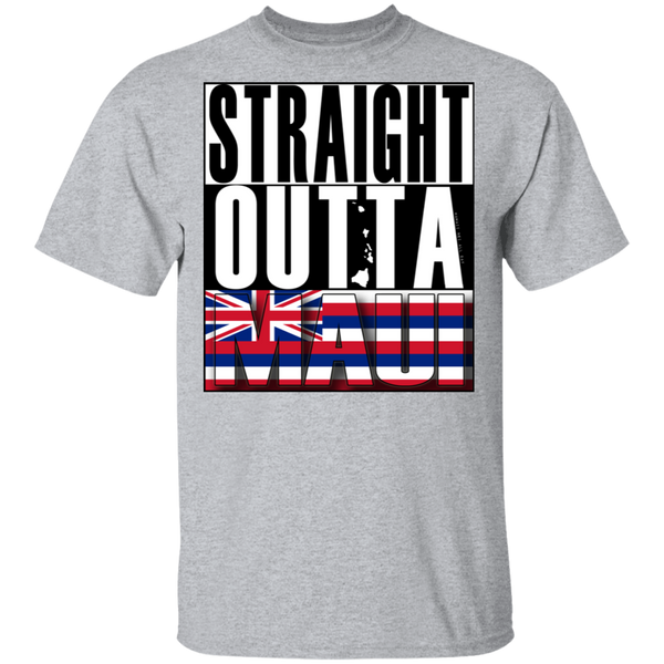 Straight Outta Maui Hawaii T-Shirt