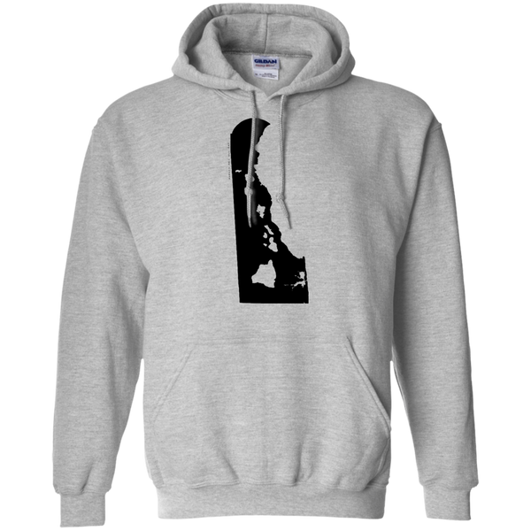 Living in Delaware with Hawaii Roots Pullover Hoodie, Sweatshirts, Hawaii Nei All Day