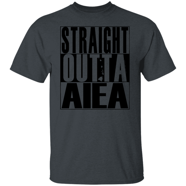 Straight Outta Aiea (black ink) T-Shirt