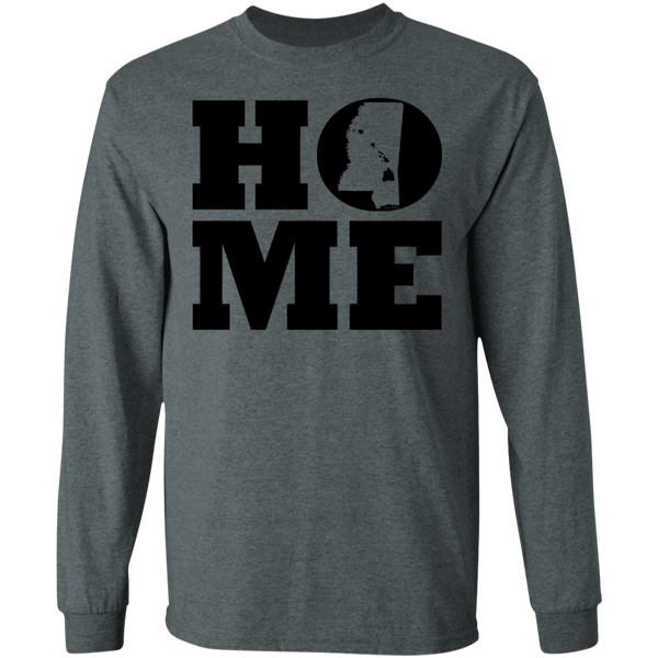 Home Roots Hawai'i and Mississippi LS T-Shirt