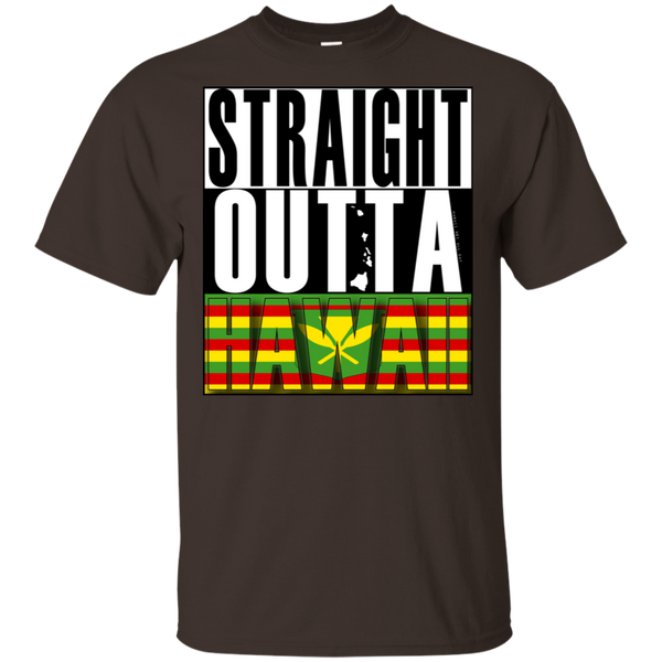 Straight Outta Hawaii(kanaka maoli) Ultra Cotton T-Shirt, T-Shirts, Hawaii Nei All Day