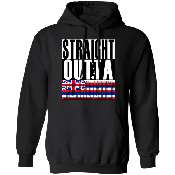 Straight Outta Pearl City Pullover Hoodie, Sweatshirts, Hawaii Nei All Day