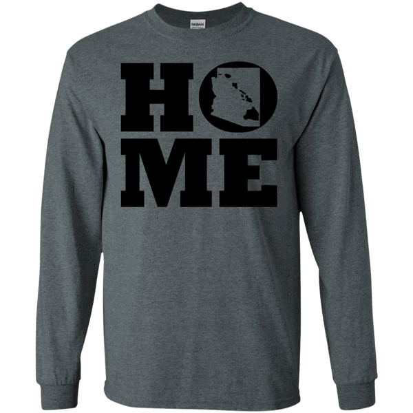 Home Roots Hawai'i and Arizona LS Ultra Cotton T-Shirt, T-Shirts, Hawaii Nei All Day