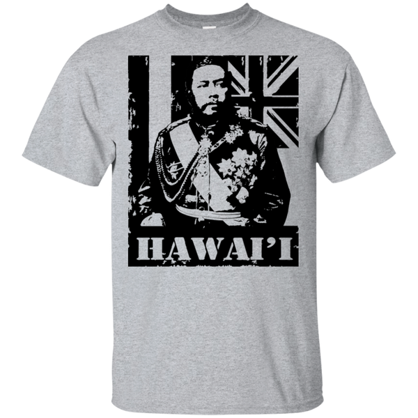 Hawai'i King Kalakaua Ultra Cotton T-Shirt, T-Shirts, Hawaii Nei All Day