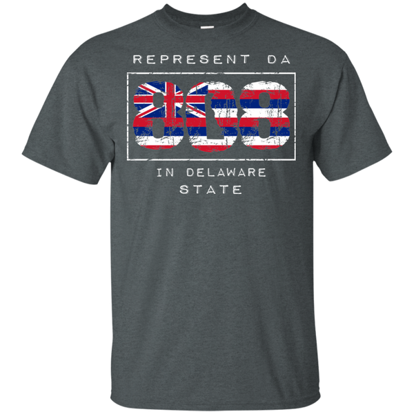 Rep Da 808 In Delaware State Ultra Cotton T-Shirt, T-Shirts, Hawaii Nei All Day