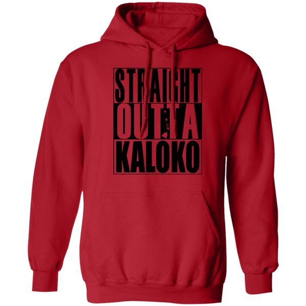 Straight Outta Kaloko(black ink) Pullover Hoodie