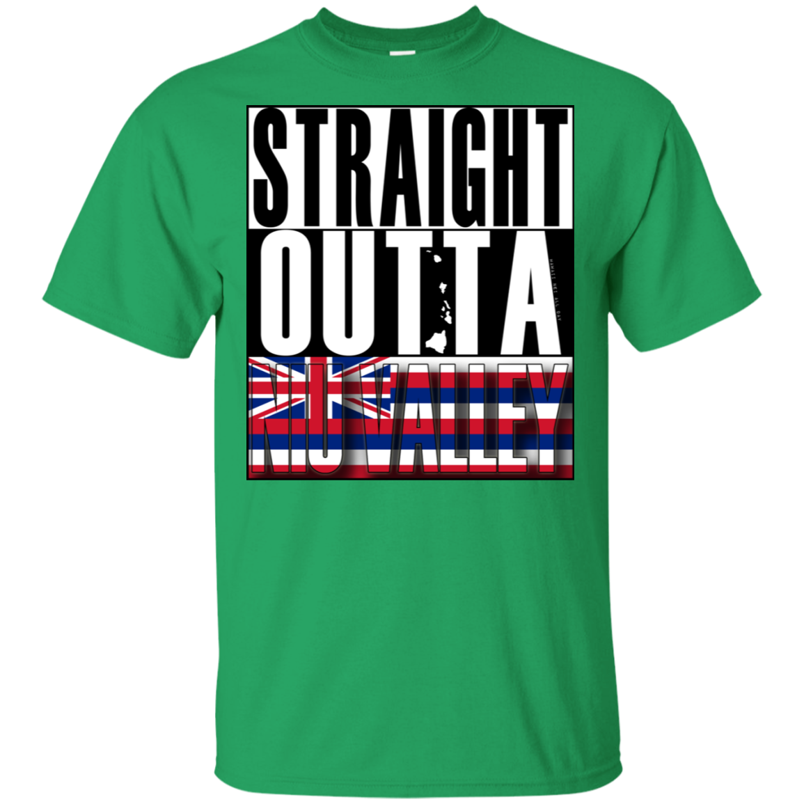 Straight Outta Niu Valley Hawai'i Ultra Cotton T-Shirt, T-Shirts, Hawaii Nei All Day