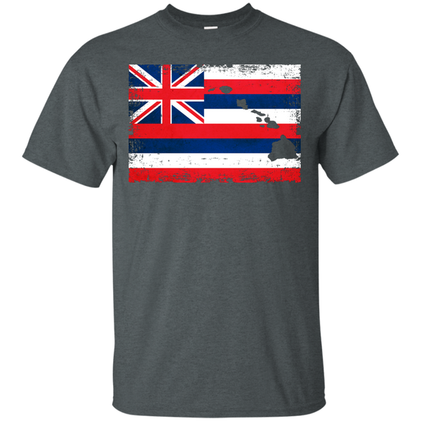 Hawai'i State Flag Ultra Cotton T-Shirt - Hawaii Nei All Day