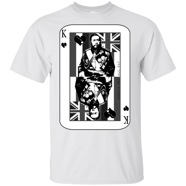 The King of Hawai'i Kalakaua(black ink) Ultra Cotton T-Shirt, T-Shirts, Hawaii Nei All Day