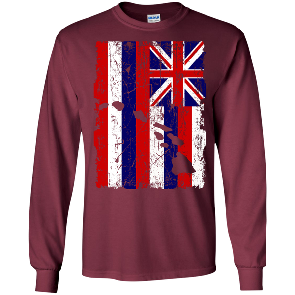 Hawaii - The Aloha State LS Ultra Cotton Tshirt - Hawaii Nei All Day