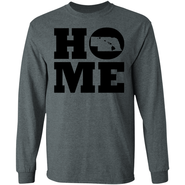 Home Roots Hawai'i and Nebraska LS T-Shirt