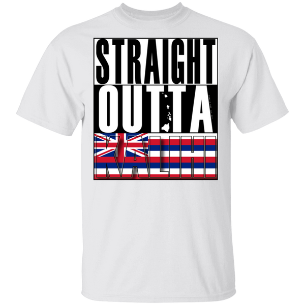 Straight Outta Kalihi T-Shirt, T-Shirts, Hawaii Nei All Day