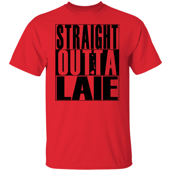 Straight Outta Laie (black ink) T-Shirt