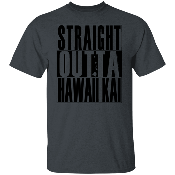 Straight Outta Hawaii Kai (black ink) T-Shirt