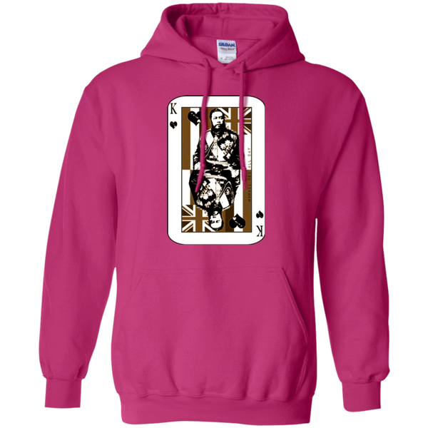 The King of Hawai'i Kalākaua Pullover Hoodie, Sweatshirts, Hawaii Nei All Day