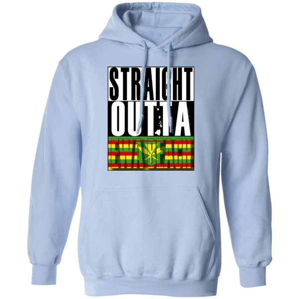 Straight Outta Ewa Beach (Kanaka Maoli) Pullover Hoodie, Sweatshirts, Hawaii Nei All Day
