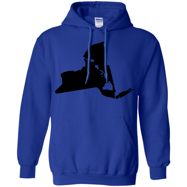 Living In New York With Hawaii Roots Pullover Hoodie 8 oz., Sweatshirts, Hawaii Nei All Day