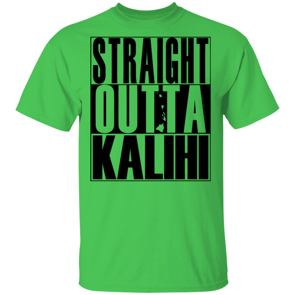 Straight Outta Kalihi(black ink) T-Shirt