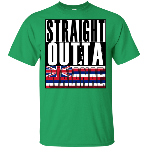 Straight Outta Waianae Hawai'i Ultra Cotton T-Shirt, T-Shirts, Hawaii Nei All Day