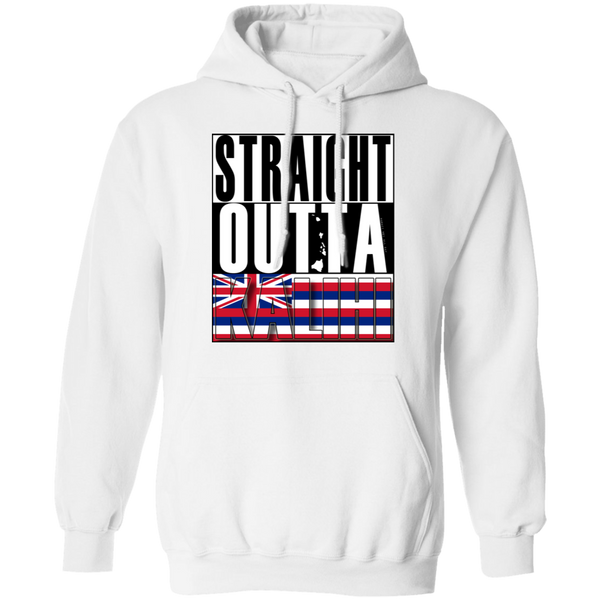 Straight Outta Kalihi Pullover Hoodie, Sweatshirts, Hawaii Nei All Day
